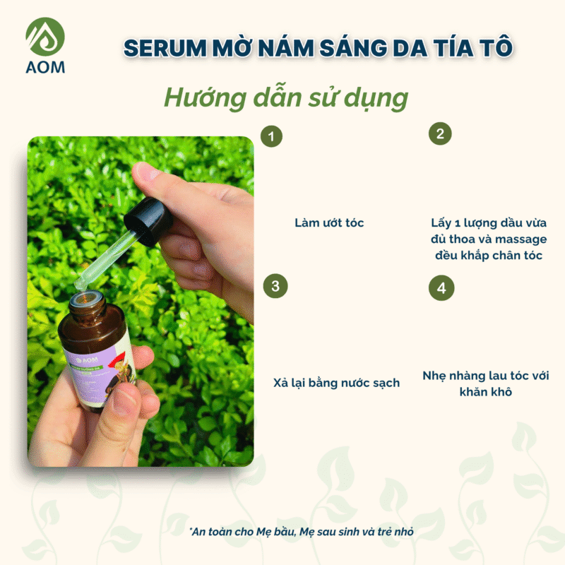 Hướng dẫn sử dụng Serum
