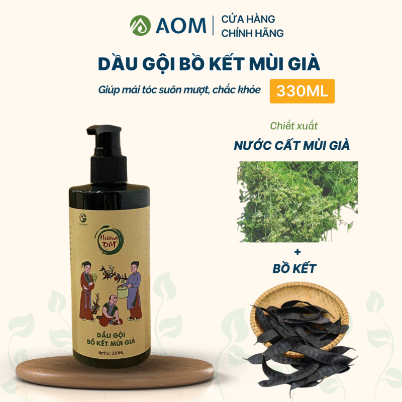 Dầu gội Bồ kết Mùi già