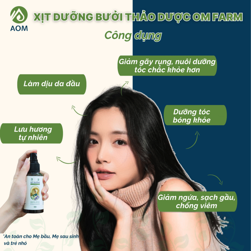Công dụng xịt dưỡng